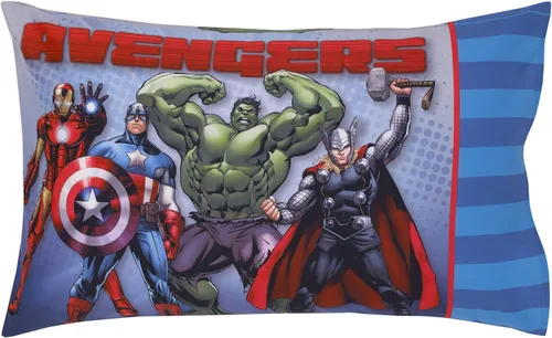 Miniatura 4 de Marvel Avengers - Juego de sábanas de 2 piezas para niños pequeños