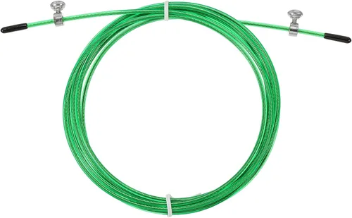 Miniatura 16 de PATIKIL Cable de repuesto de cuerda de salto de velocidad, cuerda de salto profesional, alambre de acero reemplazado para cuerdas de salto de alta