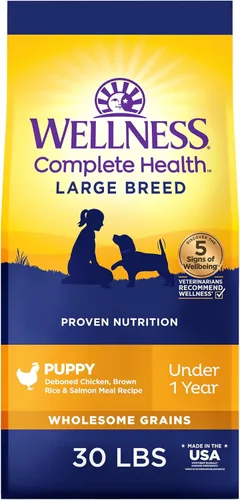 Miniatura 11 de Wellness Complete Health - Alimento seco para perros de raza grande con granos, ingredientes naturales, fabricado en Estados Unidos con carne real