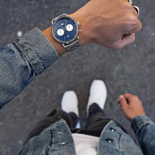 Miniatura 4 de MVMT Blacktop - Reloj cronógrafo analógico para hombre