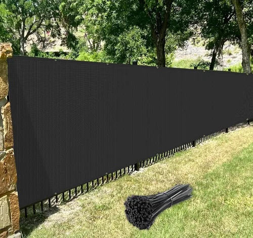 Miniatura 8 de Windscreen4less - Pantalla de valla de privacidad de 6'x50', malla resistente para sombreado, cubierta de tela para jardín, pared, patio, piscina