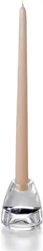 Miniatura 27 de yummi Velas cónicas color rosa claro de 12 pulgadas, 12 por paquete