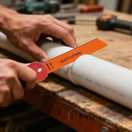 Miniatura 9 de KATA Sierra de mano plegable para manualidades – Cortador de paneles de yeso compacto 2 en 1, herramienta práctica con hoja de corte múltiple