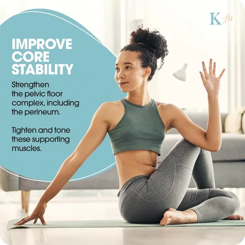 Miniatura 7 de K-Fit Spiral Grip - Sistema de pesas Kegel - Juego de entrenamiento de fuerza progresiva para ejercicio de apriete, silicona de grado médico, diseño