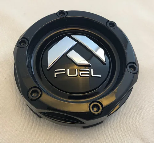 Miniatura 2 de FUEL offroad Tapa central de rueda negra brillante (cantidad 1) # 1003-46b