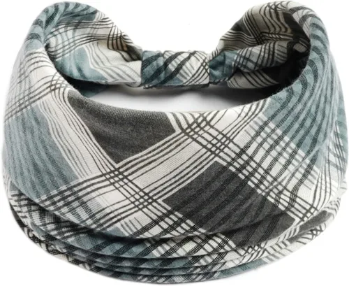 Miniatura 69 de K-Elewon Paquete de 3 diademas elásticas anchas para mujer, bandas para el cabello para yoga, deportes