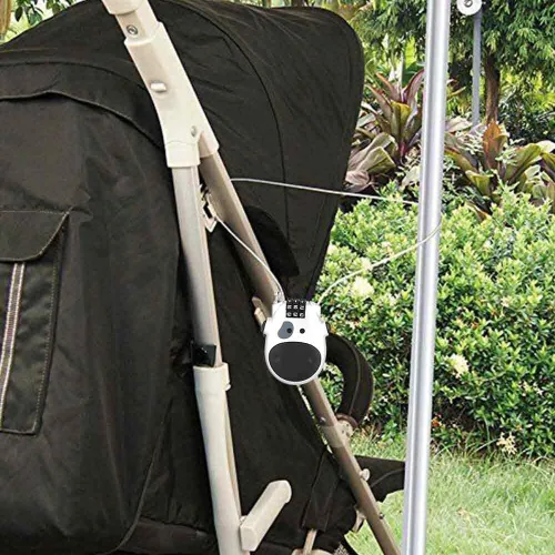 Miniatura 9 de Sonew Cerradura de contraseña de combinación de código de 3 dígitos, cerradura de equipaje de maleta de combinación de aleación de zinc reiniciable