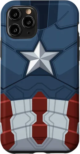 Miniatura 29 de Marvel Funda de uniforme para iPhone 17 de Captain America Steve Rogers