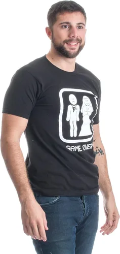 Miniatura 4 de Game Over - Camiseta divertida para despedida de soltero, boda, novio, humor, novio