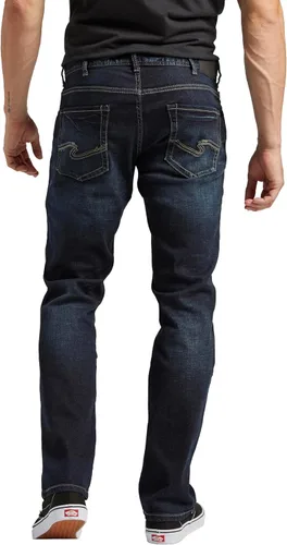 Miniatura 3 de Silver Jeans Co. Men's Allan Slim Fit Straight Leg Jeans