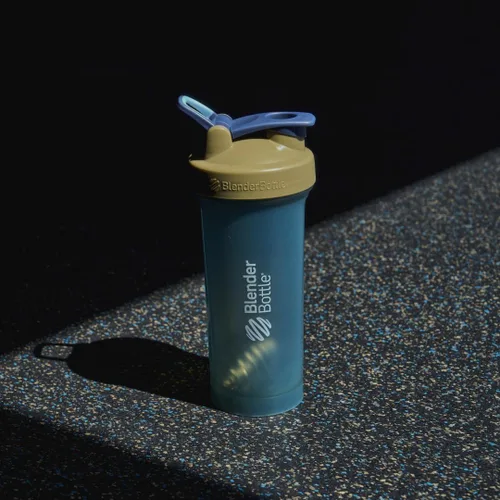 Miniatura 6 de BlenderBottle Classic V2 - Botella mezcladora perfecta para batidos de proteínas y preentrenamiento, 4 onzas, color marrón completo Canela