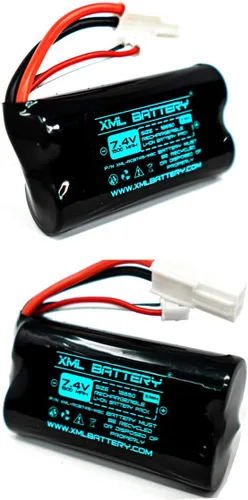 Miniatura 9 de Paquete de 1 batería de iones de litio H100 H102 H106 H120 TKKJ Q2 Q3 7.4v 600mAh para RC Racing Boat Ship