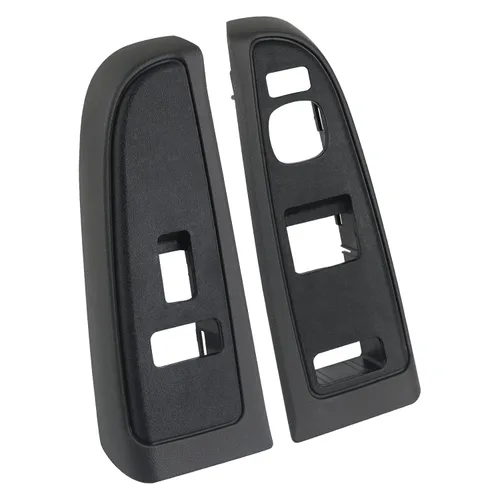 Miniatura 5 de Cubierta de bisel para interruptor de ventana, color gris, compatible con Chevy Chevrolet Avalanche Silverado Suburban Tahoe, GMC Sierra Yukon