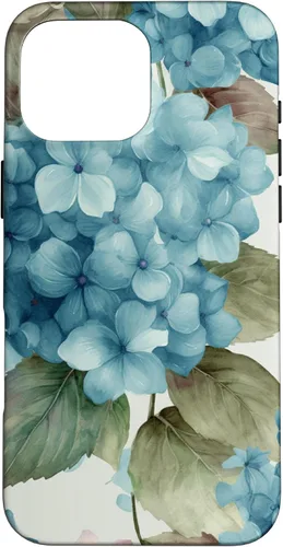 Miniatura 19 de Watercolor Shabby Chic Blue Hydrangeas Flower Case for iPhone 17
