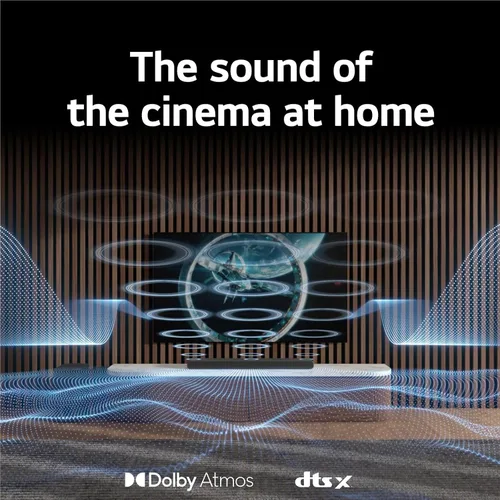 Miniatura 5 de LG Barra de sonido de alta resolución S77S de 3.1.3 canales con Dolby Atmos® y Wow Orchestra