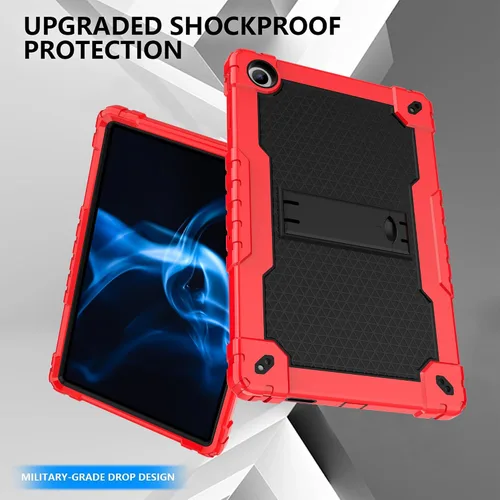 Miniatura 3 de Para Onn 10.4 Tablet Pro 2023 Modelo: 100110603 Funda protectora híbrida de alta resistencia con correa para el hombro para Walmart Onn 10.4 Tablet