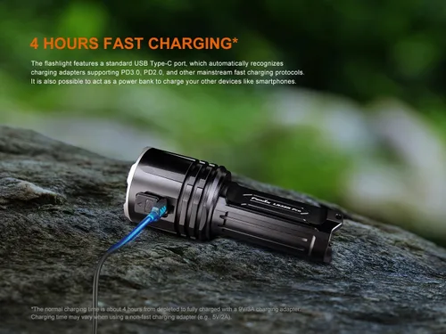 Miniatura 7 de Fenix LR35R Pro Linterna ultra brillante de 10,000 lúmenes con luz roja y luz UV, y organizador Lumentac