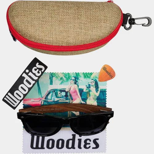 Miniatura 5 de WOODIES Wayfarer gafas de sol de madera con lentes polarizados