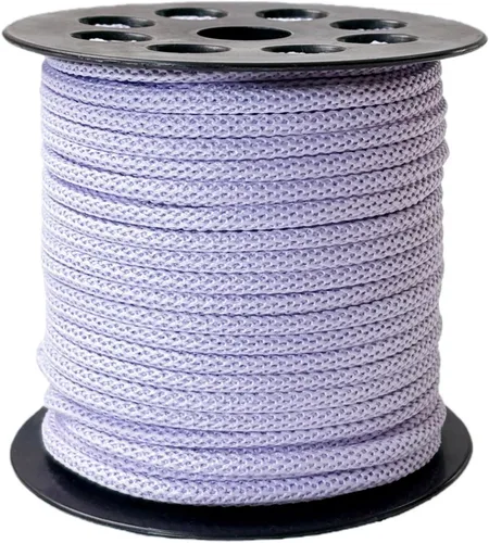 Miniatura 10 de Cuerda trenzada de macramé de 5/64 pulgadas de colores surtidos – Cuerda de poliéster hecha a mano de 100 yardas para hacer joyas, ganchillo, asa