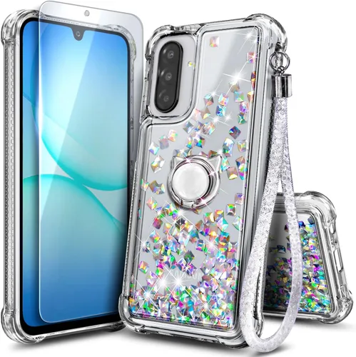 Miniatura 52 de NGB Diseñada para funda Samsung Galaxy Note 10+ (Plus), Rosa/Aguamarina Funda con Purpurina Líquida Brillante Linda para Mujeres Niñas Niños