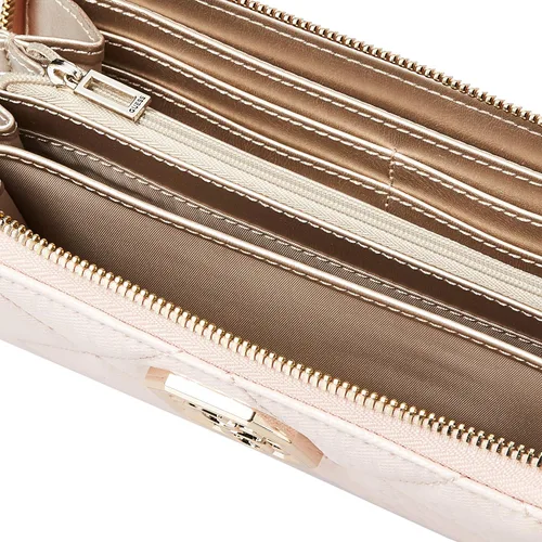 Miniatura 5 de GUESS Cartera grande con cremallera Dilla para mujer Blush talla única