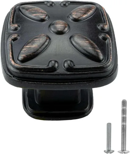 Miniatura 11 de Modket Titus Series - Tirador clásico sólido para gabinete de cocina, 4-1/4 pulgadas de longitud total, 3-3/4 pulgadas entre agujeros centrales