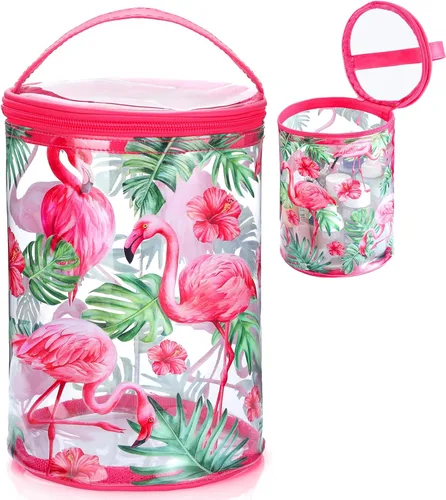 Miniatura 12 de Sanwuta - Neceser de regalos de playa, resistente, transparente, para loción, bolsas de aseo para viajes, protector solar, maquillaje, estuche