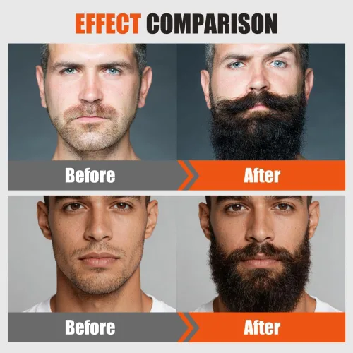 Miniatura 4 de Estimulante Para Barba, Crecimiento De Barba Para Hombre, Crema para el Cuidado de la Barba para Hombres Suero de Crecimiento, Bálsamo Barba Crece
