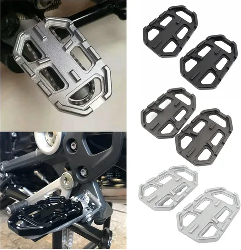 Miniatura 2 de Estriberas anchas CNC Billet para pedales compatibles con BMW F750GS F850GS G310GS R1200GS S1000XR R Nine T Scrambler R Nine T Urban/GS