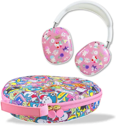 Sonix x Sanrio AirPods Max - Estuche de transporte para auriculares (calcomanías de Hello Kitty y Friends) + funda para auriculares Airpods Max