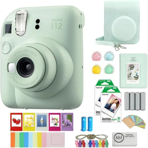 Miniatura 9 de Fujifilm Instax Mini 12 - Cámara de película instantánea Color Blanco Arcilla Incluye película instantánea Fujifilm Instax Mini 40