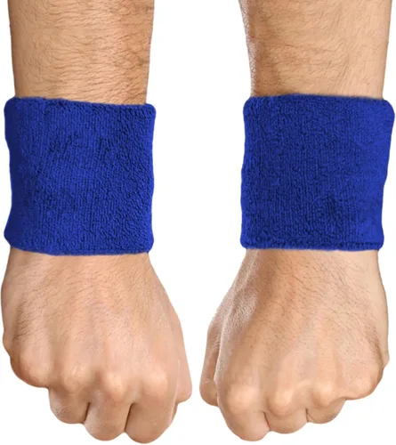 Miniatura 10 de Diademas Deportivas de Absorción de Sudor - Bandas para Muñecas, Absorción de Sudor para Hombres y Mujeres