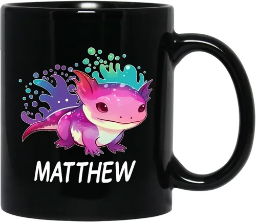 Miniatura 20 de Taza de café negra de hormigas personalizada de 11 onzas, 15 onzas, taza de café de hormigas personalizada con nombre, taza de té de cerámica