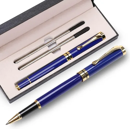 Miniatura 14 de YIVONKA Bolígrafos de lujo, el mejor juego de regalo para hombres y mujeres, profesional, ejecutivo, oficina, bonitos, caja de regalo, bolígrafo 2