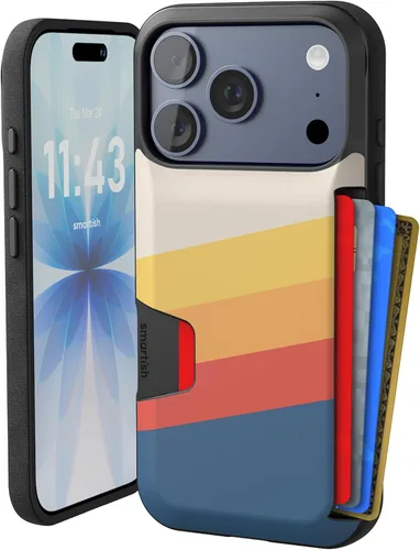 Miniatura 42 de Smartish - Funda tipo cartera para iPhone 11, diseño de cartera volumen 1 [delgada + protectora] con tarjetero - probada para caídas con ranura