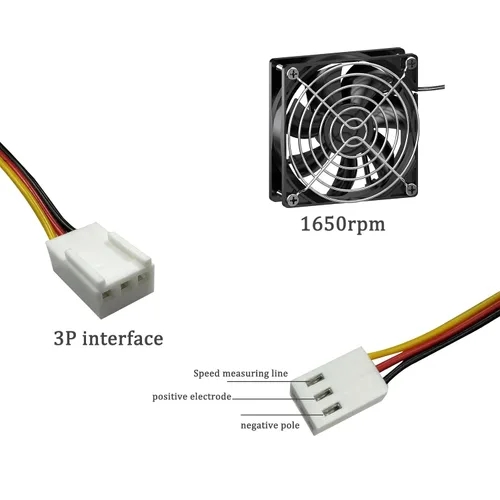 Miniatura 6 de Clyxgs Radiador de refrigeración por agua, radiador intercambiador de calor de aluminio de 12 tubos con ventilador para PC, CPU, computadora
