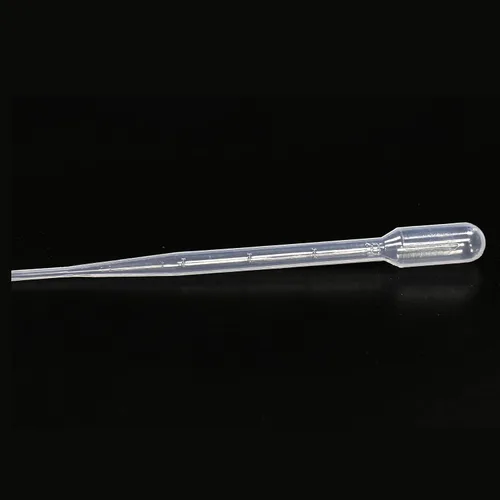 Miniatura 3 de ULAB Pipeta de transferencia estéril, pipetas de aceites esenciales, vol. 0.2 fl oz, 0.1 fl oz graduadas, intervalo de graduación de 0.0 fl oz
