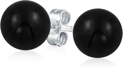 Aretes grandes de plata de ley 925 con piedras preciosas naturales de 0.394 pulgadas para mujeres y adolescentes, variedad de piedras de nacimiento