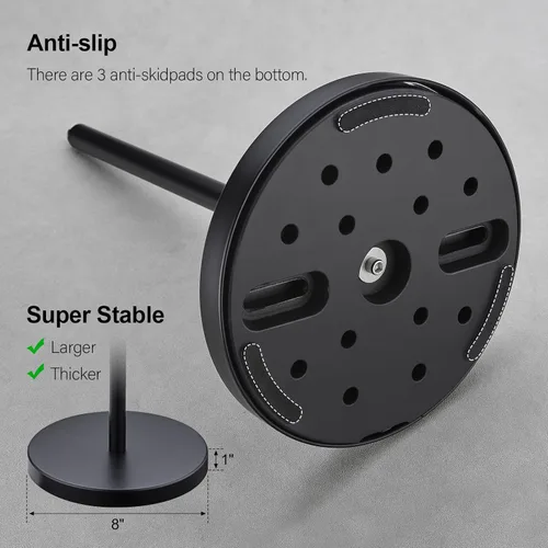Miniatura 8 de BAGNOLUX Soporte para papel higiénico de baño con reserva, soporte de papel higiénico de acero inoxidable SUS304 resistente a la oxidación, soporte