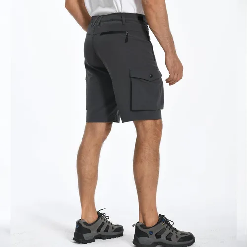 Miniatura 2 de Hiauspor Pantalones cortos de ciclismo de montaña para hombre, elásticos, de secado rápido, para senderismo, trabajo, golf, pesca, táctico