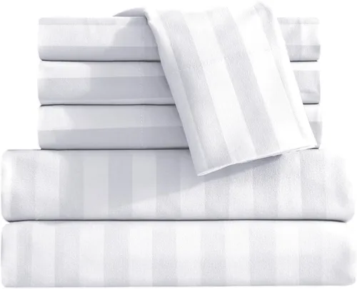 Miniatura 3 de Elegant Comfort Silky-Soft - Juego de sábanas de 4 piezas de calidad hotelera 1500 Premier, sin arrugas, tamaño matrimonial, color negro