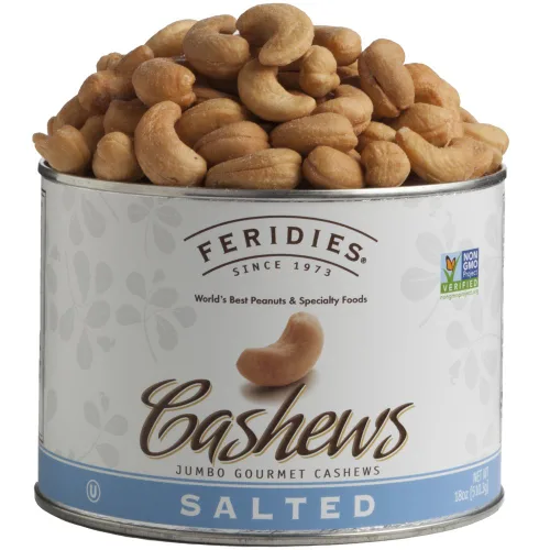 Miniatura 3 de FERIDIES Frutos secos de lujo surtidos salados (255 gramos) en lata con envasado al vacío. Anacardos, almendras, nueces de pecán, avellanas y Mixed