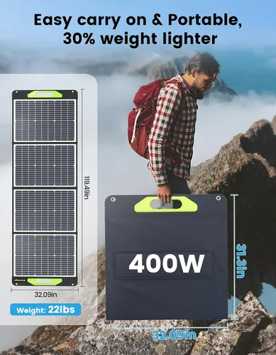 Miniatura 8 de Greenmagic Cargador de Batería Solar Portátil de 20 Vatios Ideal para Batería de Energía, Estación de Energía, Relojes Inteligentes, Teléfonos