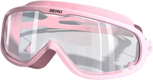 Miniatura 14 de Gafas de natación para adultos, antivaho sin fugas, gafas de natación de visión amplia, gafas de piscina de visión clara para jóvenes, hombres