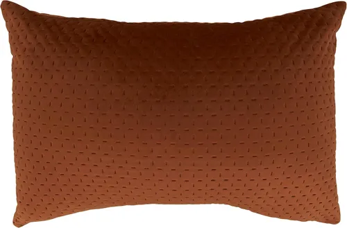 Miniatura 16 de SARO LIFESTYLE Pinsonic - Almohada de terciopelo beige, 14 x 20 pulgadas, relleno de poliéster
