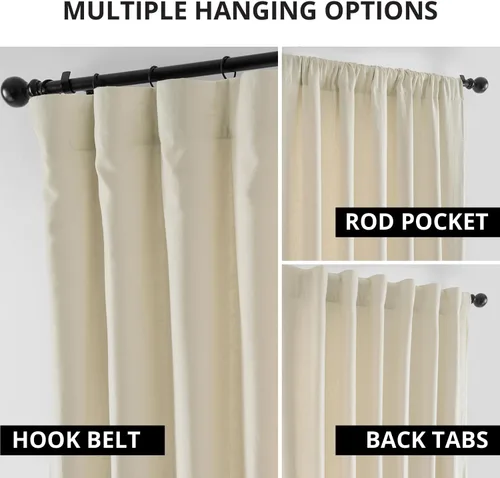 Miniatura 5 de HPD Half Price Drapes: Cortinas de lino francés