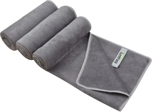 KinHwa - Toalla de microfibra para gimnasio (secado rápido, para fitness, sudor, multiusos, para hombres y mujeres, paquete de 3, 40.64 cm x 78.74