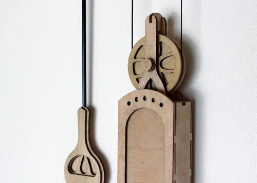 Miniatura 4 de Abong Kit de reloj hecho a mano de madera Vera Proyecto de bricolaje