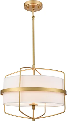 Miniatura 10 de DAYCENT Lámpara de Techo Semiempotrada de Tambor Negro Estilo Granja Moderno Regulable Lámpara LED de Techo 30W 3000K/4500K/5500K Pantalla de Tambor