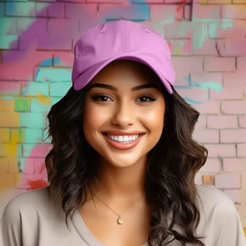 Miniatura 82 de DALIX Gorra de béisbol para papá, lisa, para hombre, mujer, algodón, ajustable, en blanco, sin estructurar, suave